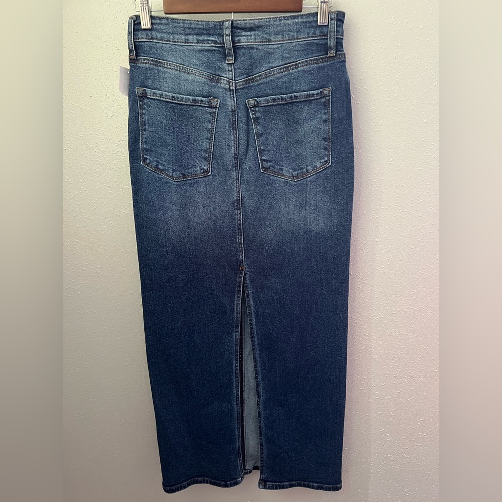 STS Blue Nikki Pencil Denim Maxi Skirt Size 25 New - Picture 4 of 9